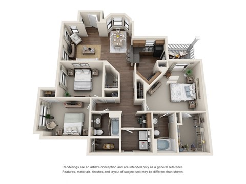 Sladestone | C1 Lower | Three Bed | Two Bath